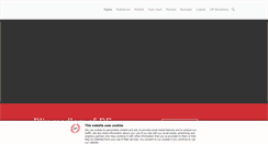 Desktop Screenshot of danskfolkeparti.dk